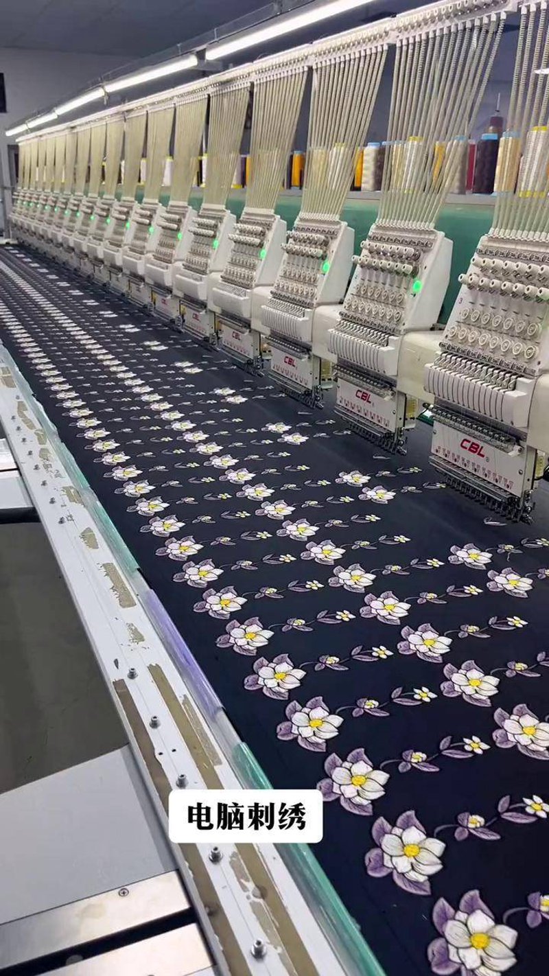 电脑绣花：未来纺织业的新星